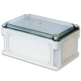 Корпус IP67, 300х150х146 (выс. крышки 21), прозрачная крышка