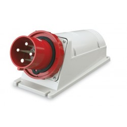 Вилка настенная IP67 63A 3P+N+E 400V