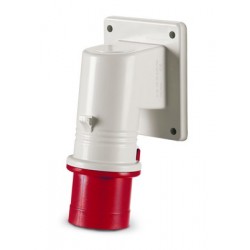 Вилка панельная с наклоном IP44 16A 3P+E 400V