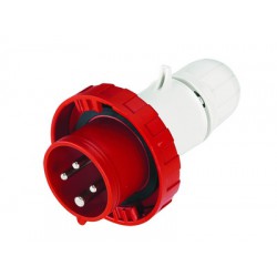 Вилка кабельная 16A 3P+E 400V IP66/IP67